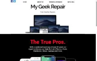 My Geek Repair website