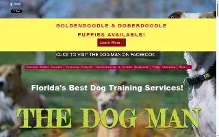 The Dog Man - Pro Dog Training of Winter Haven website