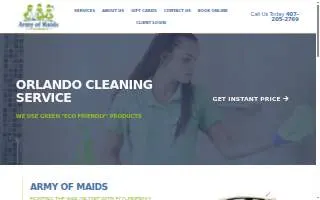 Army of Maids website