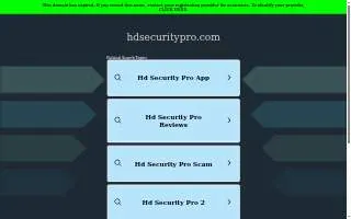 HD Security Pro - Orlando Security Camera Installation Company website