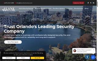 Lane Electronics & Alarm Systems, inc. of Winter Park
