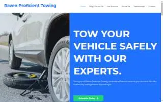 Raven Proficient Towing website