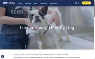 Scenthound Winter Park website