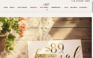 Sufii Day Spa of Winter Park website