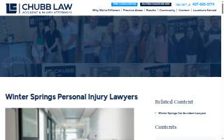 Chubb Law Accident & Injury Attorneys of Winter Springs
