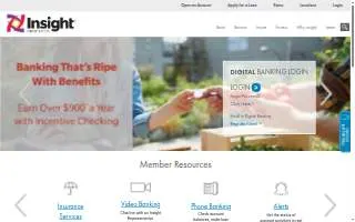 Insight Credit Union of Winter Springs website
