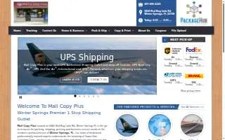 Mail Copy Plus website