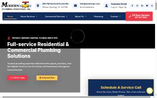 Modern Plumbing Industries, Inc. of Winter Springs