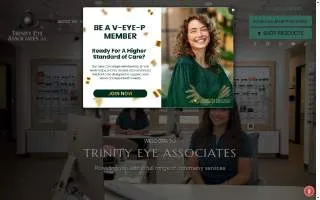 Trinity Eye Associates: Dr Jilma Ellison and Dr Donald Ellison OD website