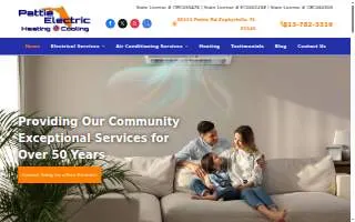 Pattie Electric website