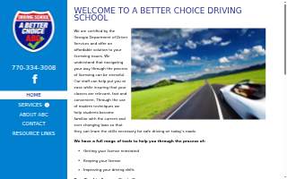 A Better Choice Driving School, LLC of Acworth