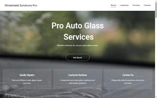 Windshield Solutions Pro
