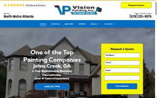 Vision Painting, Inc of Alpharetta