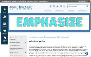 Athens-Clarke County Mental