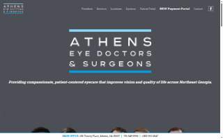 Athens Eye Doctors & Surgeons website