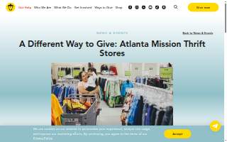 Atlanta Mission: Athens Thrift Store