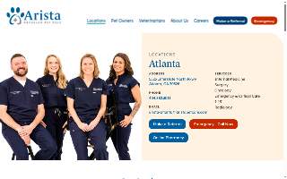 Arista Advanced Pet Care | Atlanta