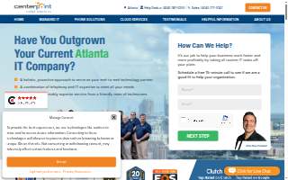 Centerpoint IT website