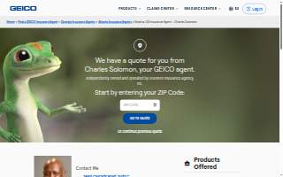 Charles Solomon - GEICO Insurance Agent