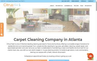 Citrus Fresh Carpet Cleaning