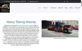 Tate & Sons Heavy Duty Towing Atlanta