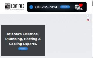 TE Certified, Electrical, Plumbing, Heating & Cooling