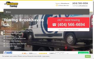 Towing Brookhaven GA of Atlanta
