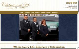 Celebration of life funeral home
