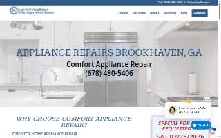 Comfort Appliance Repair of Atlanta