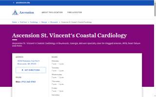 Ascension St. Vincent's Coastal Cardiology