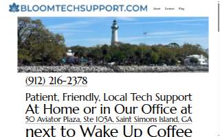 Bloom Tech Support website
