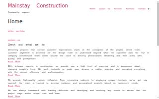 Mainstay Construction