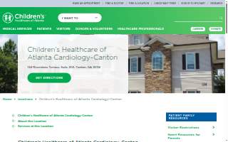 Children's Healthcare of Atlanta Cardiology - Canton