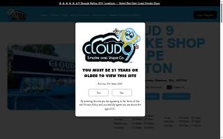 Cloud 9 Smoke Shop, Vape, & Hookah Co. - Canton