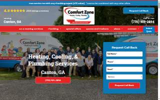 Comfort Zone Heating Cooling Plumbing