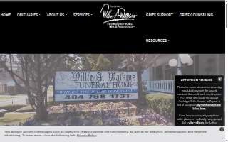 Willie A Watkins Funeral Home