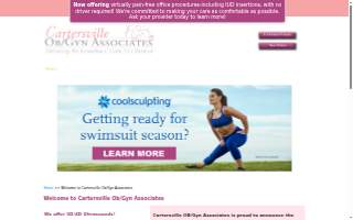 Cartersville Ob/Gyn Associates, PC website