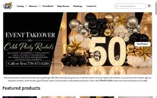 Cobb Party Rentals – Balloon Garlands & Event Decor