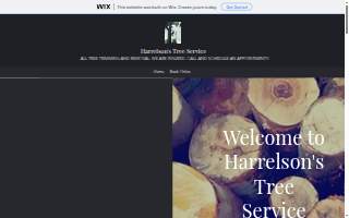 Harrelson's Tree Service website