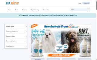 Pet-Agree Grooming supplies