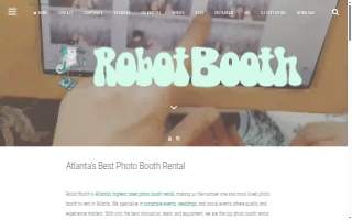 Robot Booth | Atlanta Photo Booth Rental