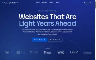 Trajectory Web Design of College Park
