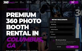 360 Booth Columbus Photo Booth Rental
