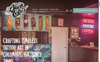Black Lotus Tattoo Gallery
