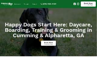 Happy Dogs Play and Stay