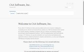 CAA software, inc website