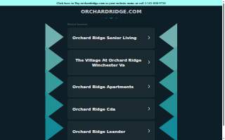 Orchard Ridge Residences