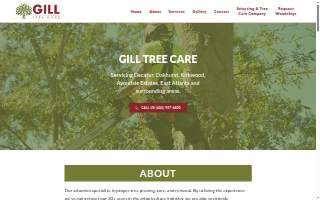 Gill Tree Care website