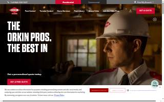 Orkin website