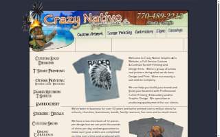 Crazy Native T Shirt & Sign